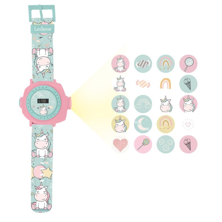 Lexibook – Unicorn – Digital Projection Watch (DMW050UNI)