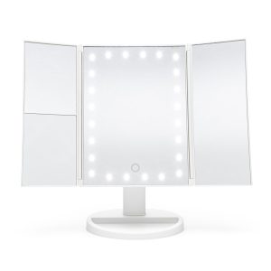 Rio MMFD-WH-EU/1,3 24 LED Touch Dimmable Makeup Mirror, White