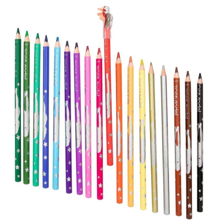 TOPModel – 18 Colouring Pencilswith sharpener – (0612215)