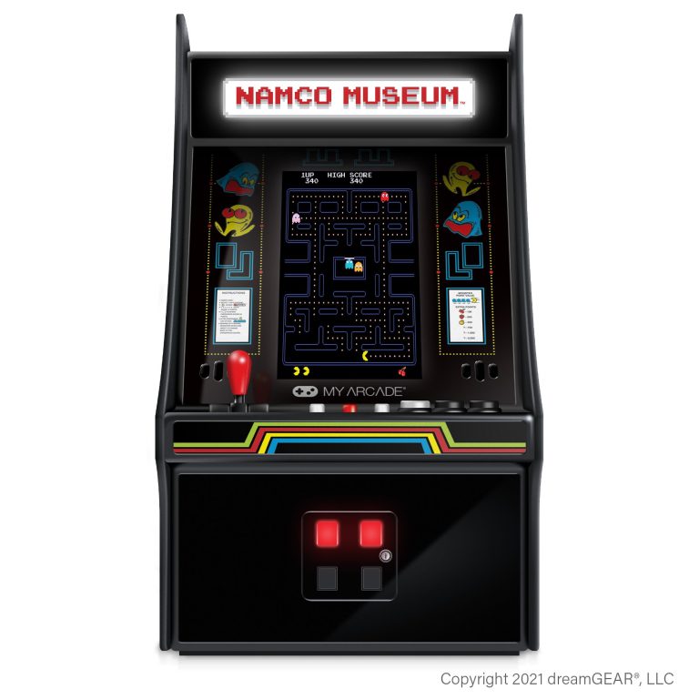 MY ARCADE, MINI PLAYER 10″ BANDAI NAMCO™ MUSEUM HITS (20 IN 1)