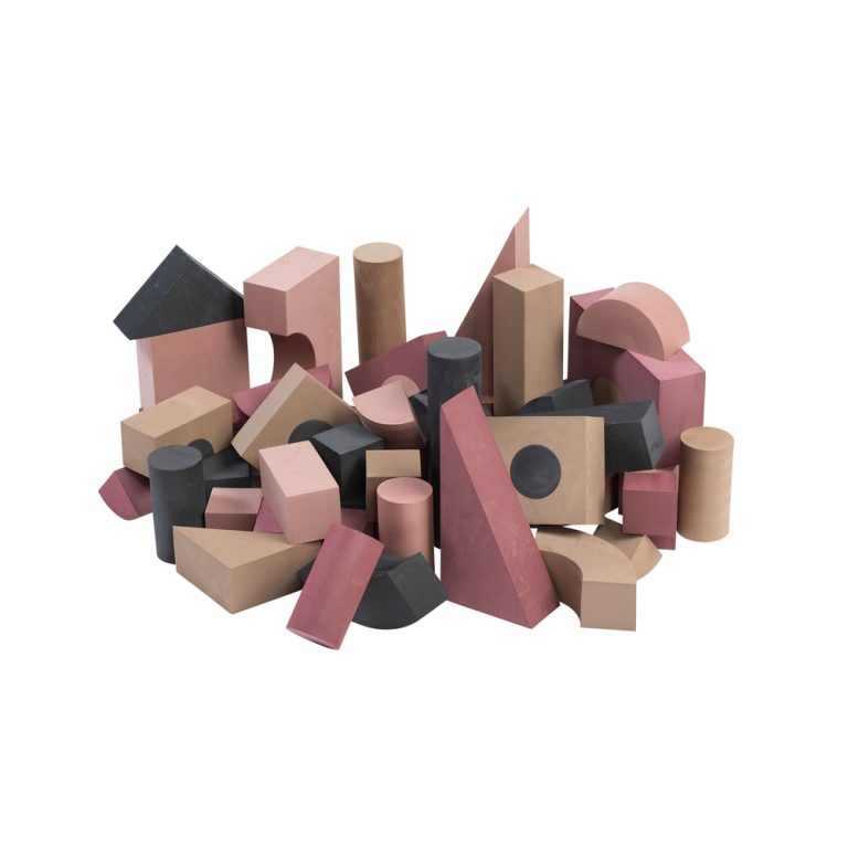 BabyTrold – foam building blocks – Dusty Rose (18-49DR)