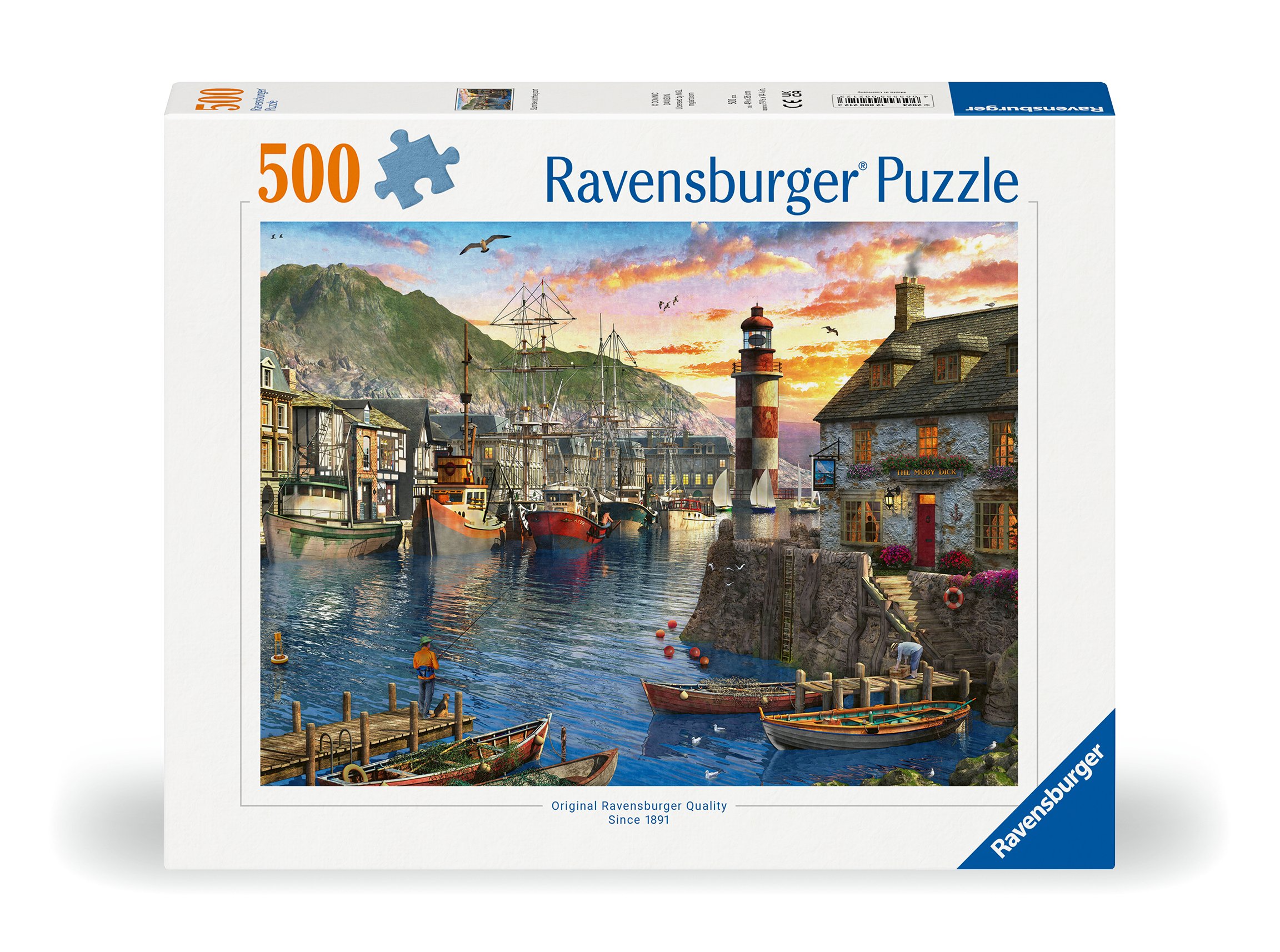 Ravensburger - Puzzle Sunrise At The Port 500p (12000212)