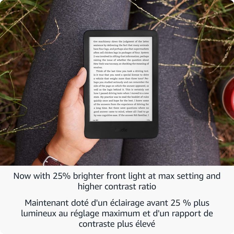 Amazon – Kindle 2024 6″ 16GB – Without Ads – Black