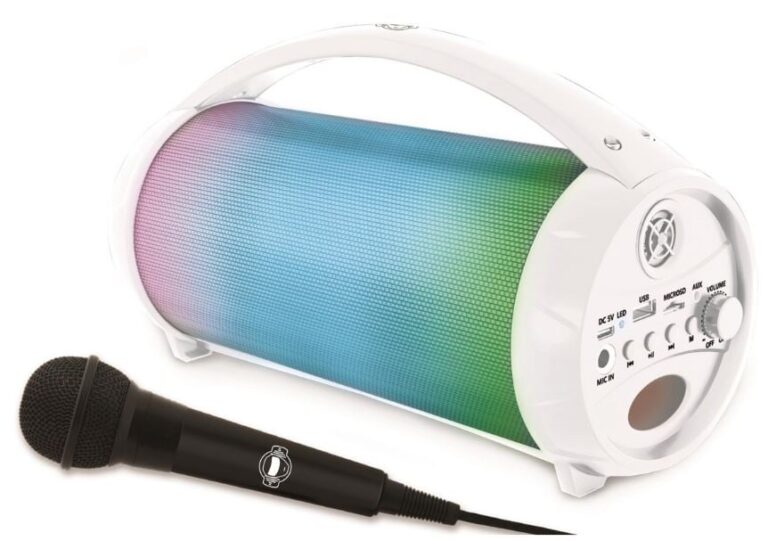 Lexibook – iParty Bluetooth Speaker with lights and mic (BTP585Z)