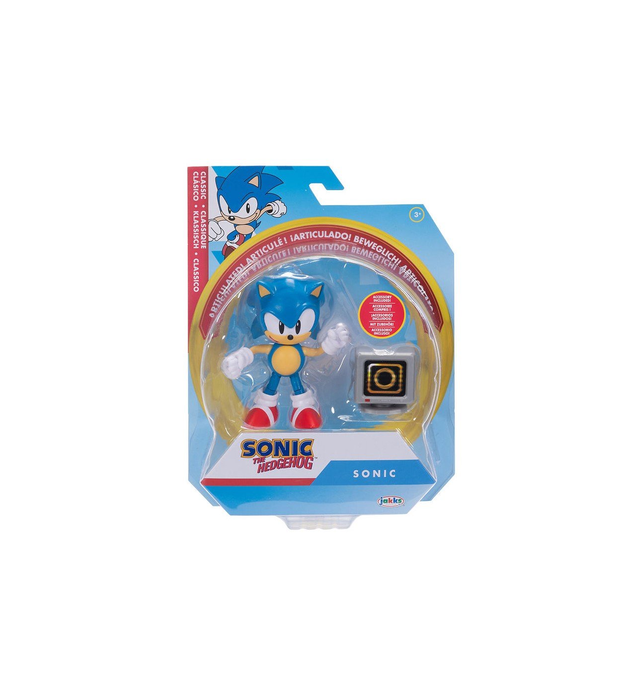 Sonic - 4" Articulated Figure - Sonic
