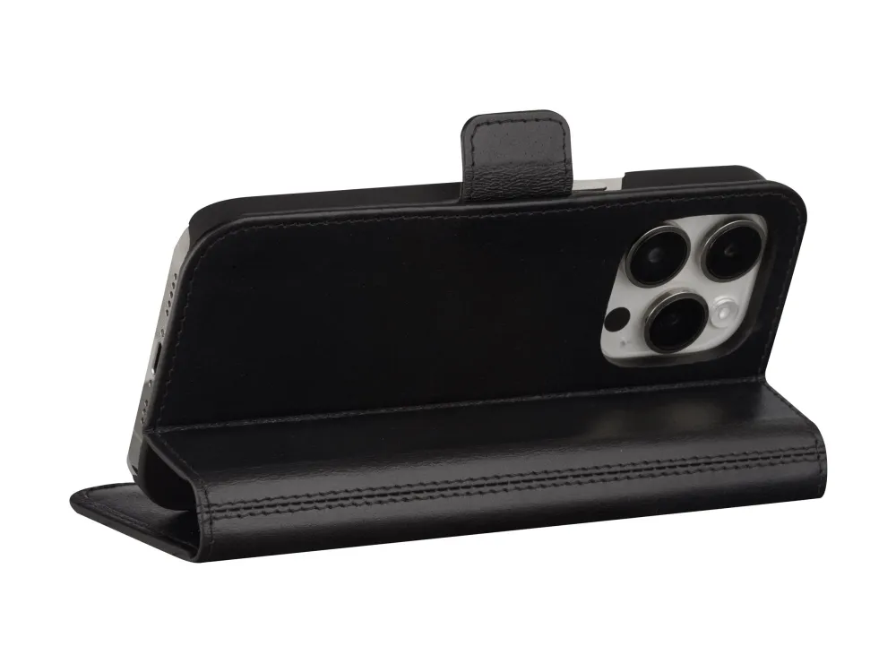 dbramante1928 - Copenhagen Flip Case - iPhone 15 Pro - Black
