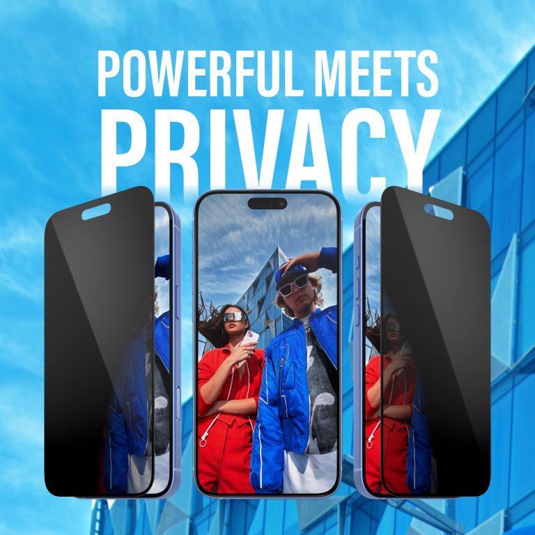 PanzerGlass – Screen Protection Privacy – iPhone 16 Plus – Ultra Wide Fit