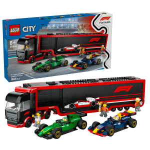 LEGO - LEGO City - F1® Truck with RB20 & AMR24 F1® Cars (60445)