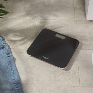 Salter SA00703BFEU12 Battery-Free Electronic Scale, Black