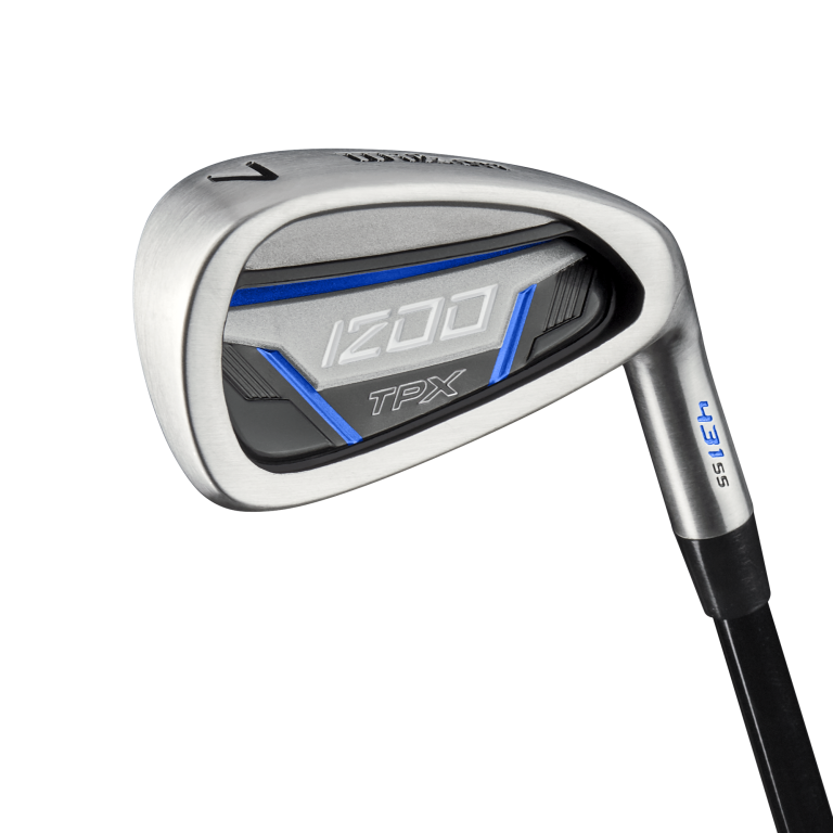 Wilson – 1200 TPX Graphite Golf Package Set with 10 Clubs and Bag – Blue
