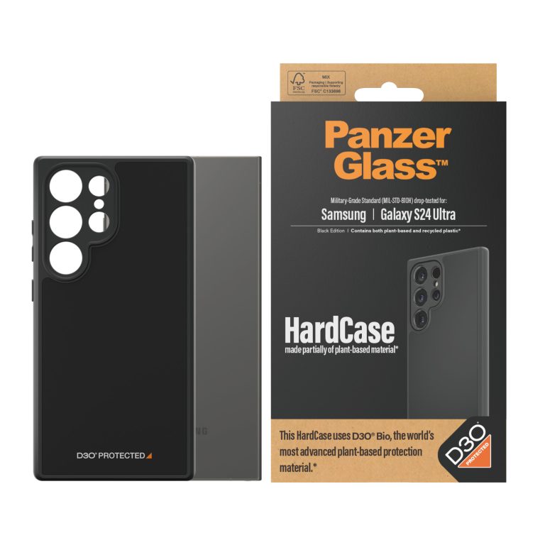 PanzerGlass – Hardcase with D3O Galaxy S24 Ultra Black