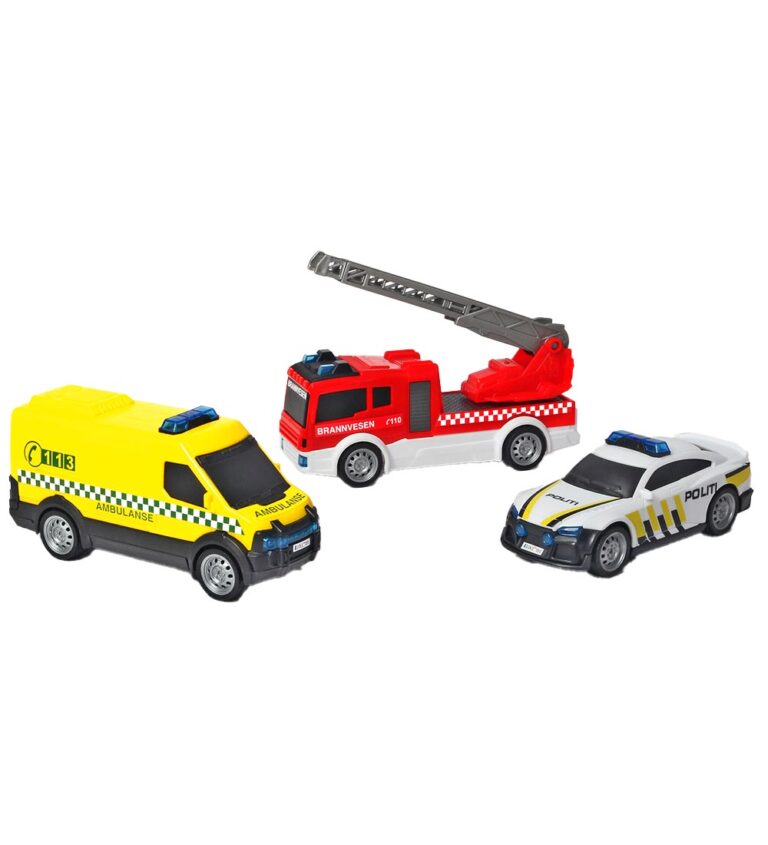 Dickie Toys – SOS Team Set – Danish (203712015018)