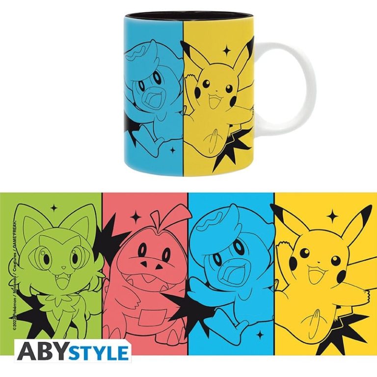 POKEMON – Mug – 320 ml – Scarlet & Violet Starters