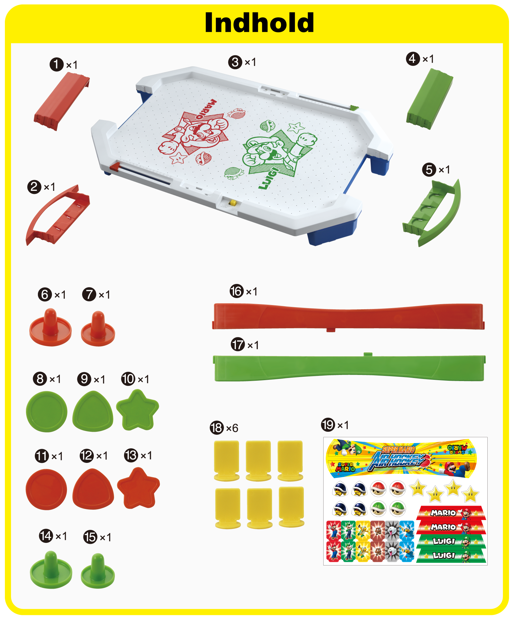 Super Mario -  Air Hockey (7361)