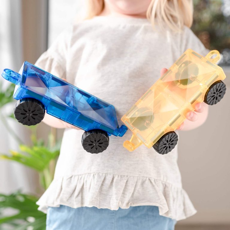 Connetix – Rainbow Car Pack 2 Pieces – (CT-R-00002-CA)