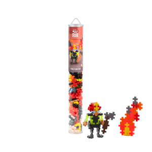 Plus-Plus - Firefighter / 100 pcs Tube (4294)