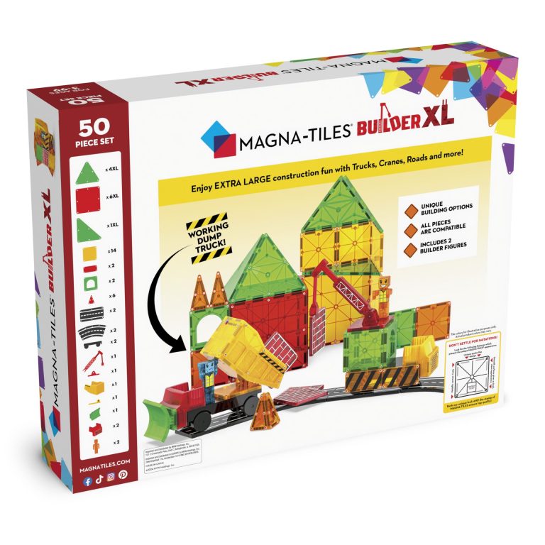MAGNA-TILES – Builder XL 50 pcs (90289)