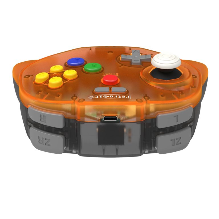 Retro-Bit – Tribute 64 2.4G Orange Hawk Ltd Ed.