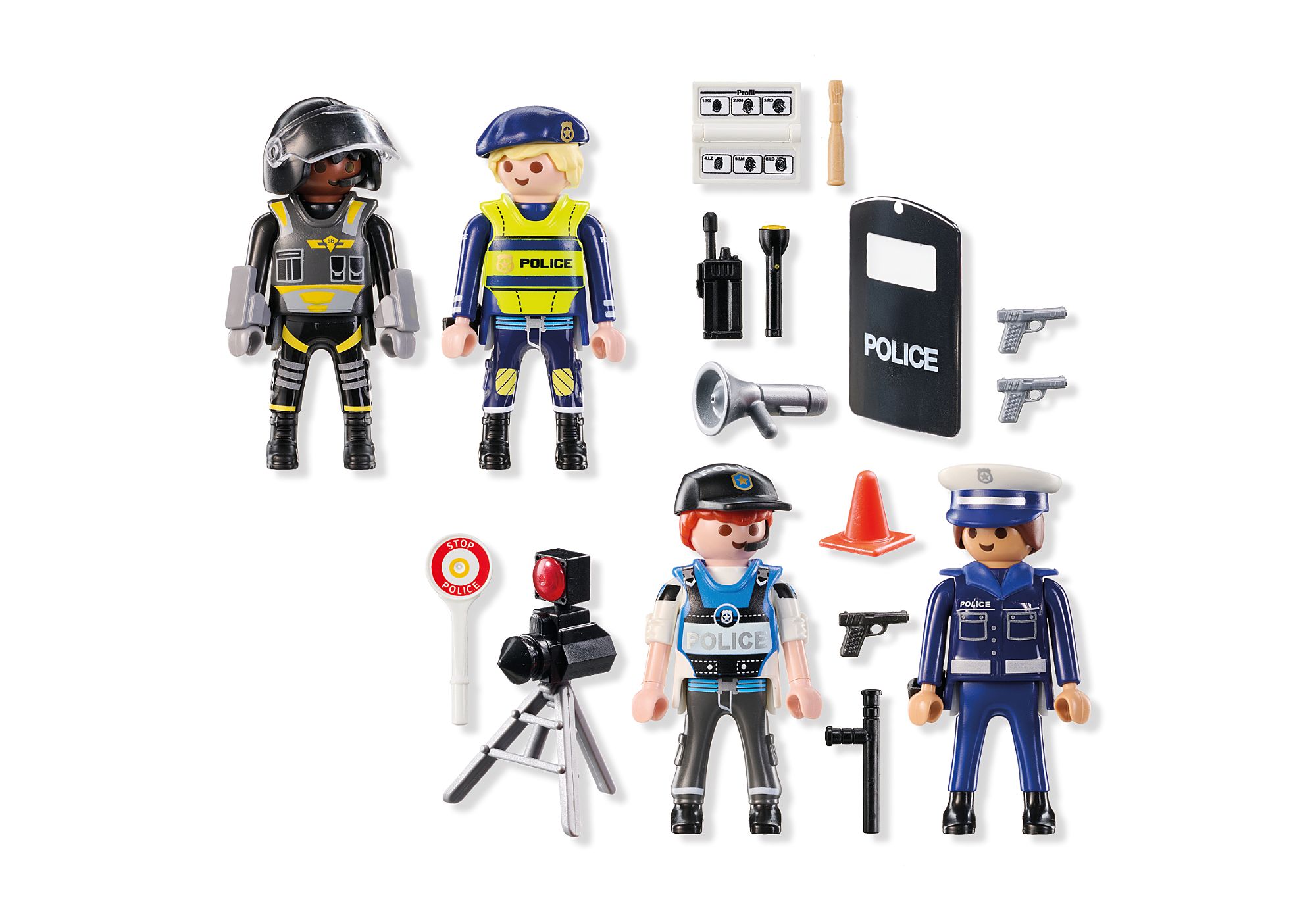 Playmobil - Police Figures Set (71730)