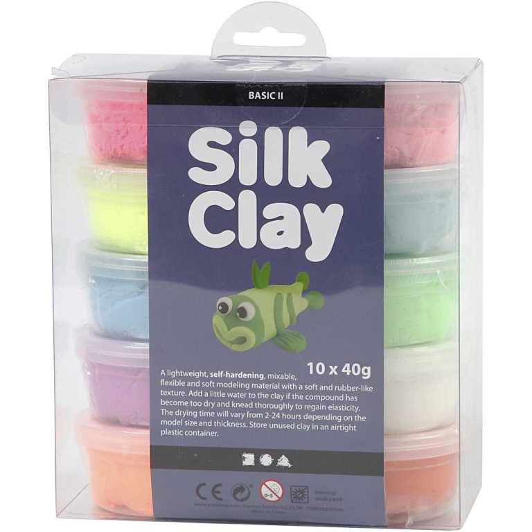 Silk Clay – Basic Colours (10 x 40 g) (79146)