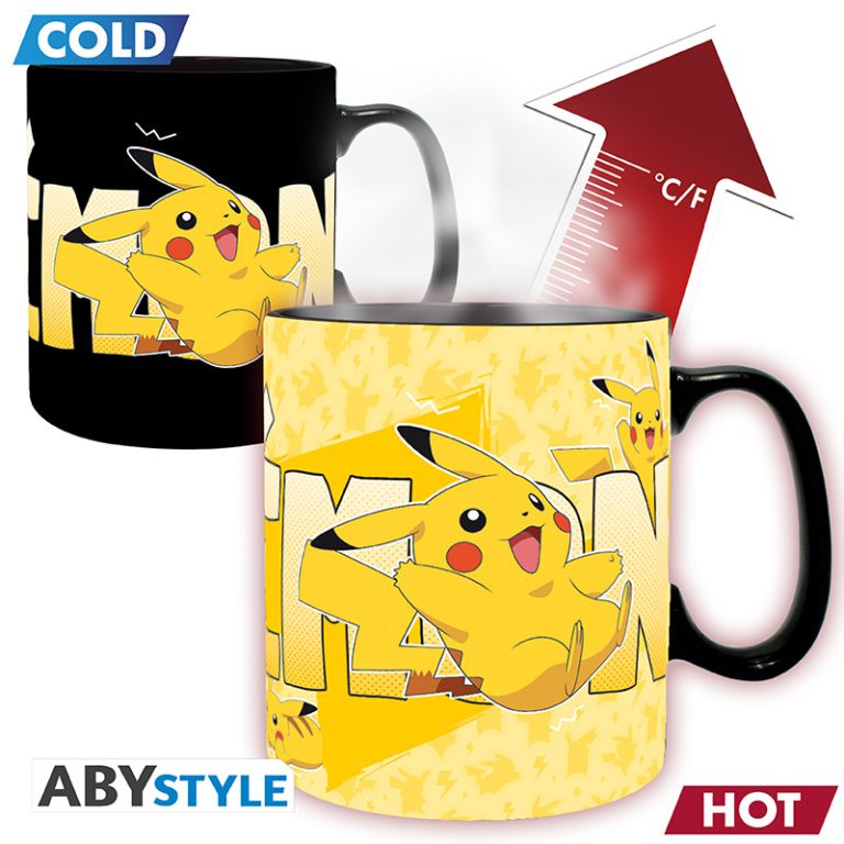 Pokemon Mug Heat Change – Pikachu – 460 ml