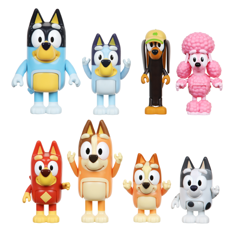 Bluey – 8 Figures Multipack – S3 (90128)