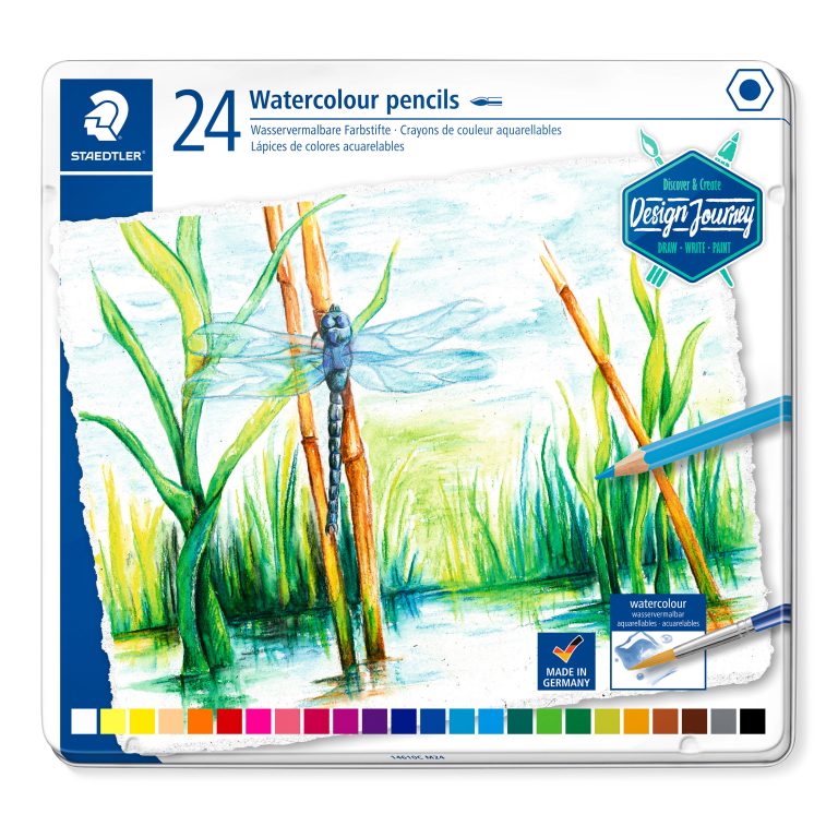 Staedtler – Watercolor colored pencil, 24 pcs (14610C M24)