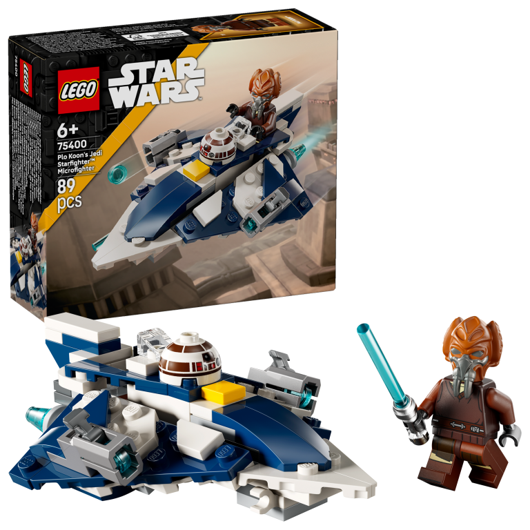 LEGO – Star Wars TM – Plo Koon’s Jedi Starfighter™ Microfighter (75400)