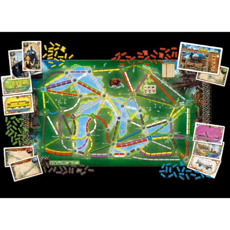Ticket To Ride – Sails and Rails (Nordic) (DOW720926)