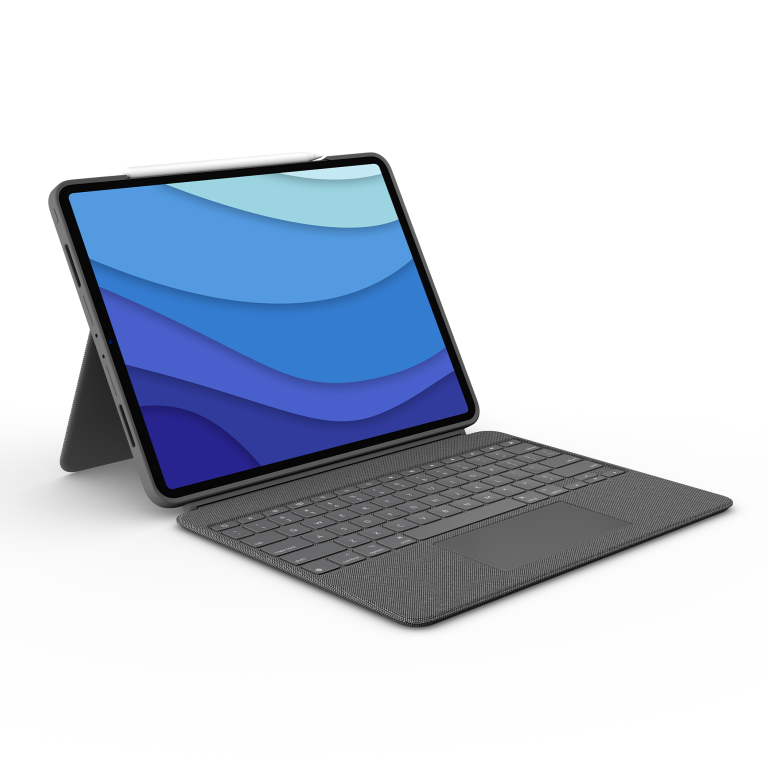 Logitech – Combo Touch  Keyboard – For iPad Pro 12,9″ ( Nordic Layout )