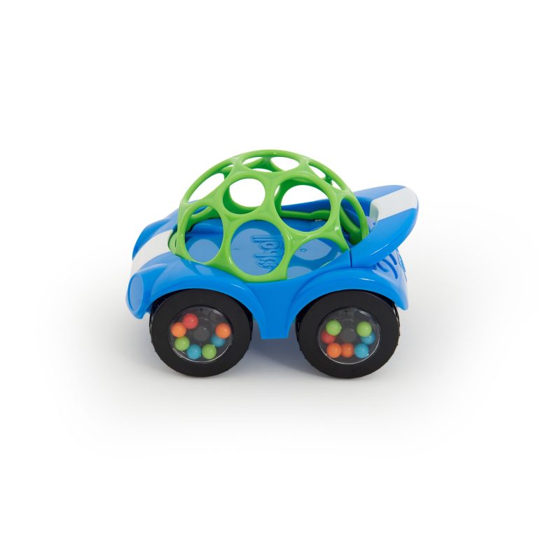 Bright Starts – Toy car, Rattle & Roll Buggie™, blue – (BS-81559)