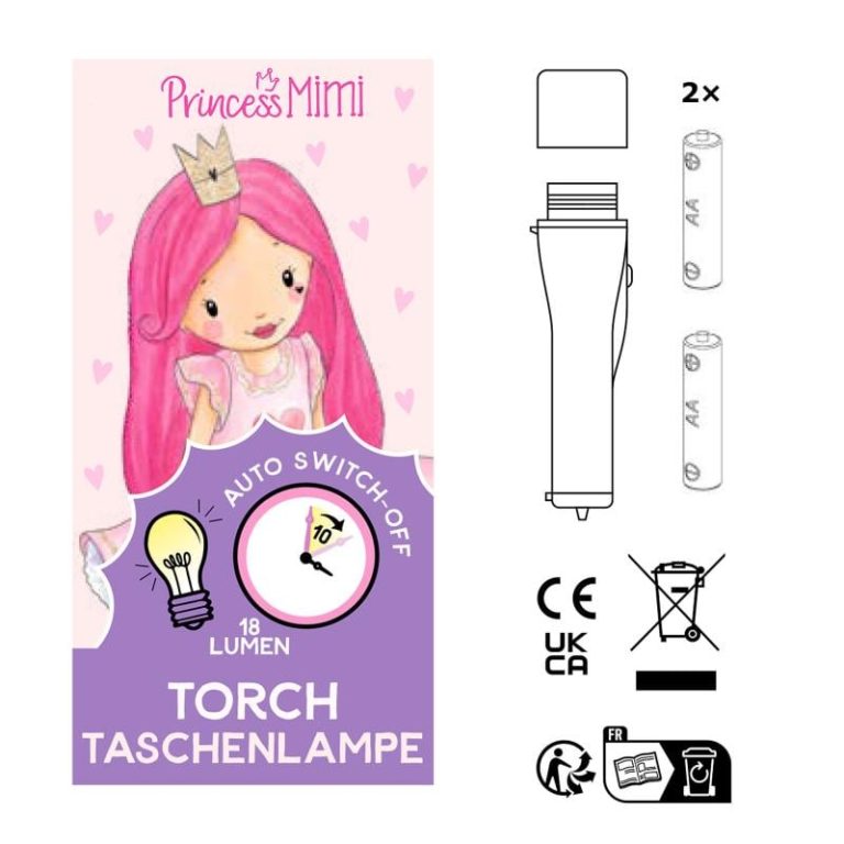 Princess Mimi Torch with Auto-Switch off – (412059)