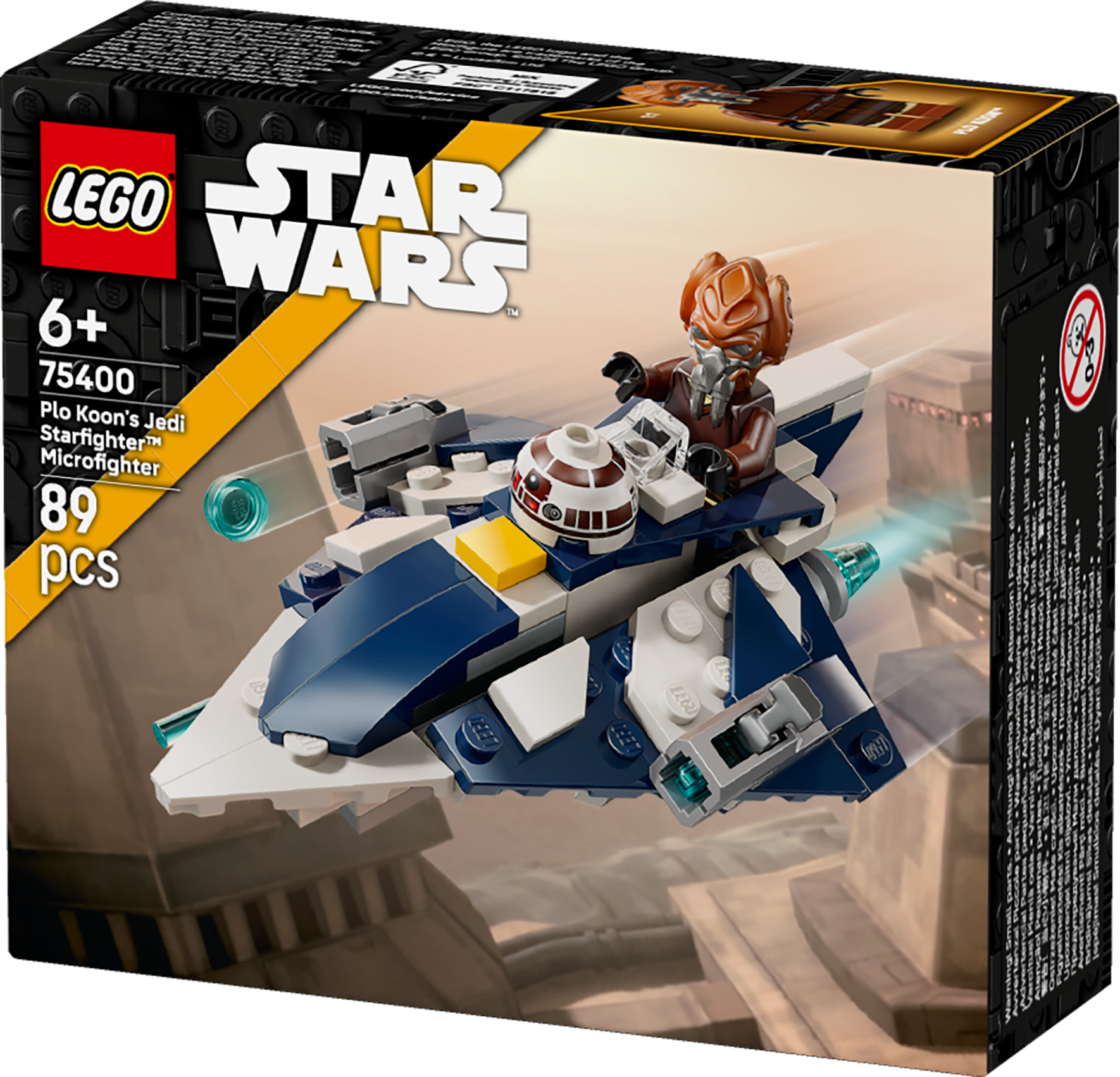 LEGO - Star Wars TM - Plo Koon's Jedi Starfighter™ Microfighter (75400)