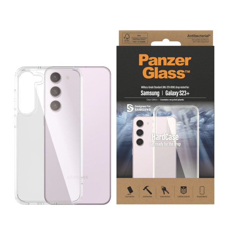PanzerGlass – HardCase – Samsung Galaxy S23 Plus – Transparent