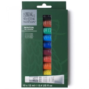Winsor & Newton - Winton Oil Colour Set (10x21ml) (831720)