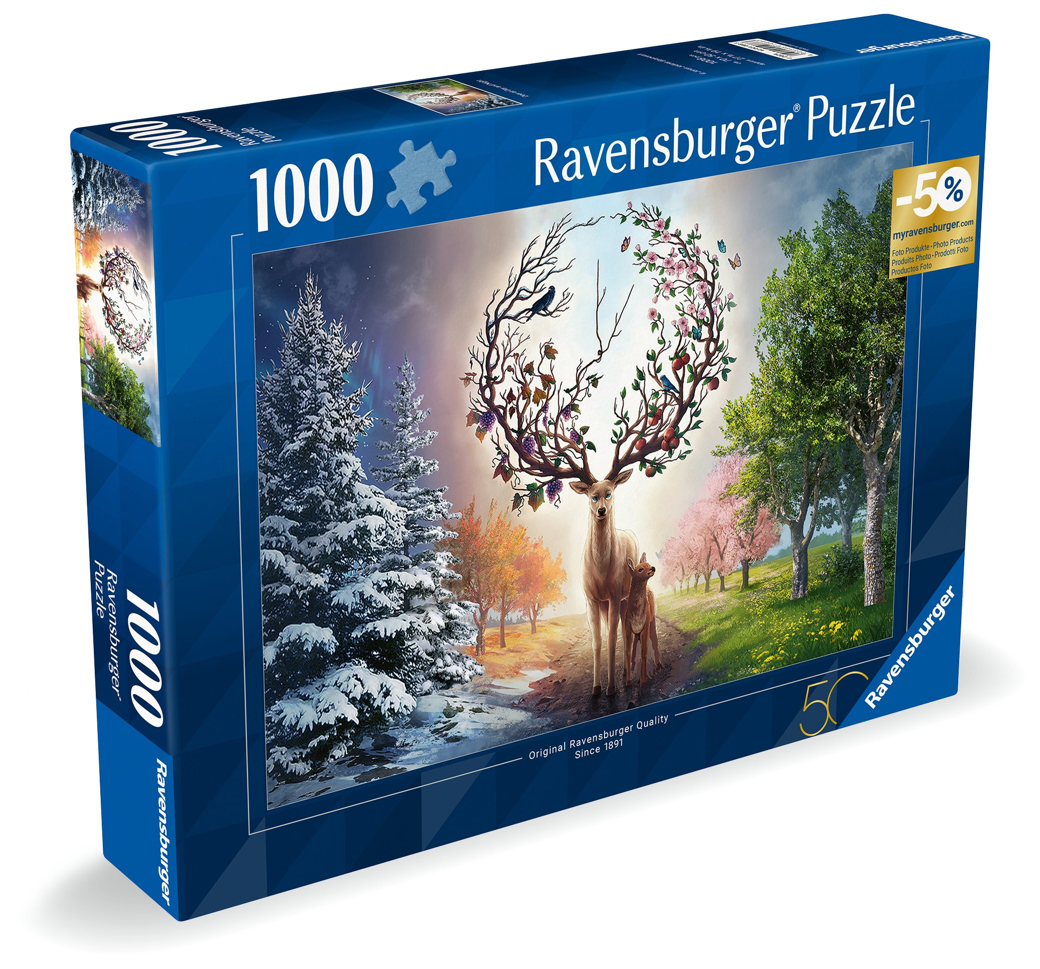 Ravensburger - Puzzle Magical Deer 1000p (12001088)