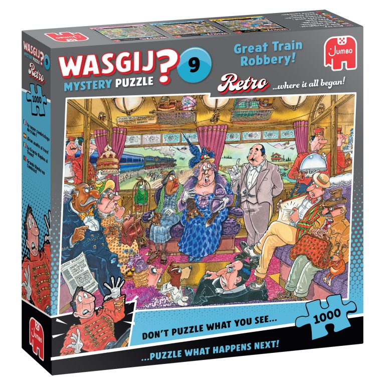 Wasgij – Retro Mystery – #9 Great Train Robbery! (1000 pieces) (1110100504)