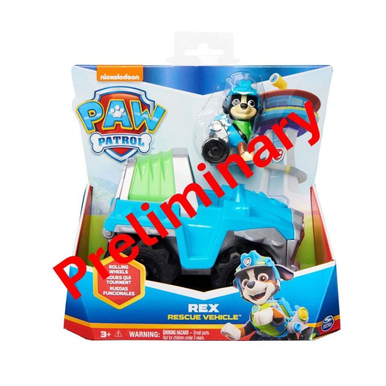 Paw Patrol – Basic Vehicle 2.0 – Rex (6071216)