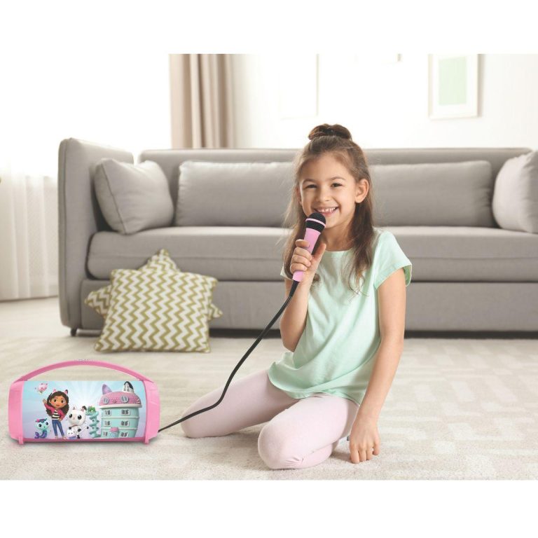 Lexibook – Gabby’s Dollhouse Bluetooth Light Speaker (BTP585GDHZ)