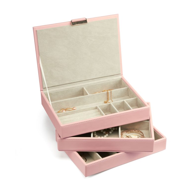 Gillian Jones – Multilayer Jewelry Box – Cream – Rosa