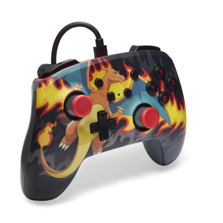 PowerA Enhanced Wired Controller – Charizard Firestorm (Nintendo Switch)