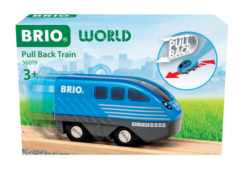 BRIO - Pull Back Train - (36019)