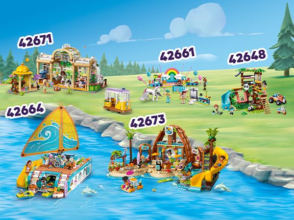 LEGO - LEGO Friends - Plant Café & Flower Shop (42671)