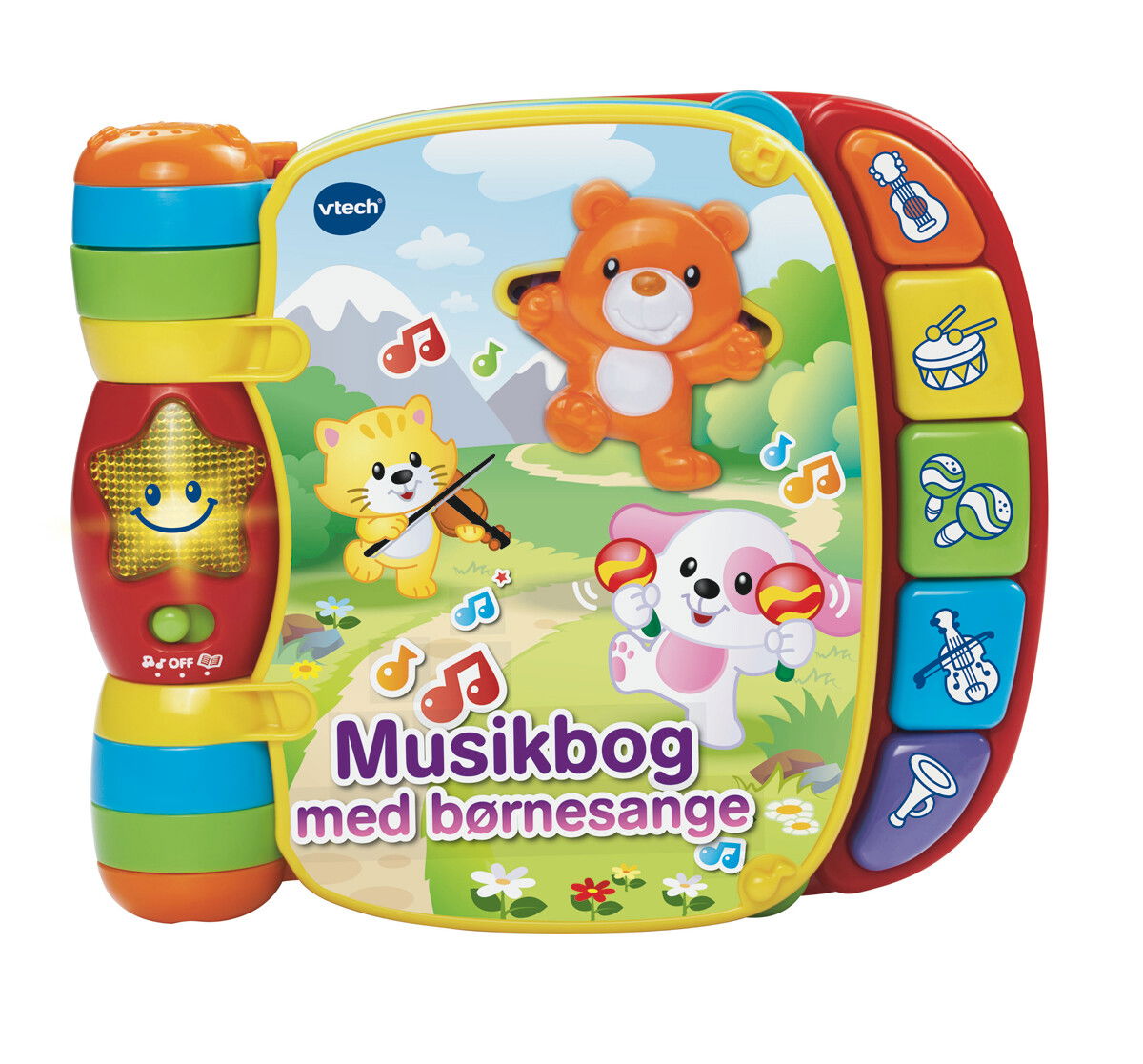 Vtech - Baby Musicbook with Kids Songs (Danish) (950-166732)