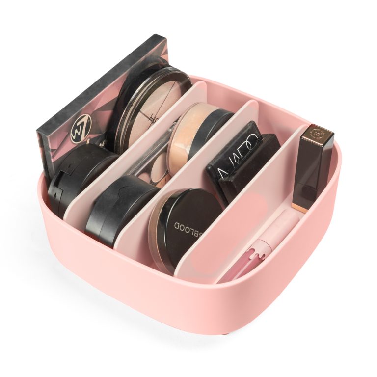 Gillian Jones – Table organizer with 4 compartments – Rose