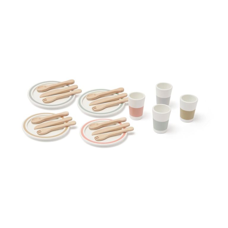 Kids Concept – Dinnerware 4 play set – BISTRO (1000565)