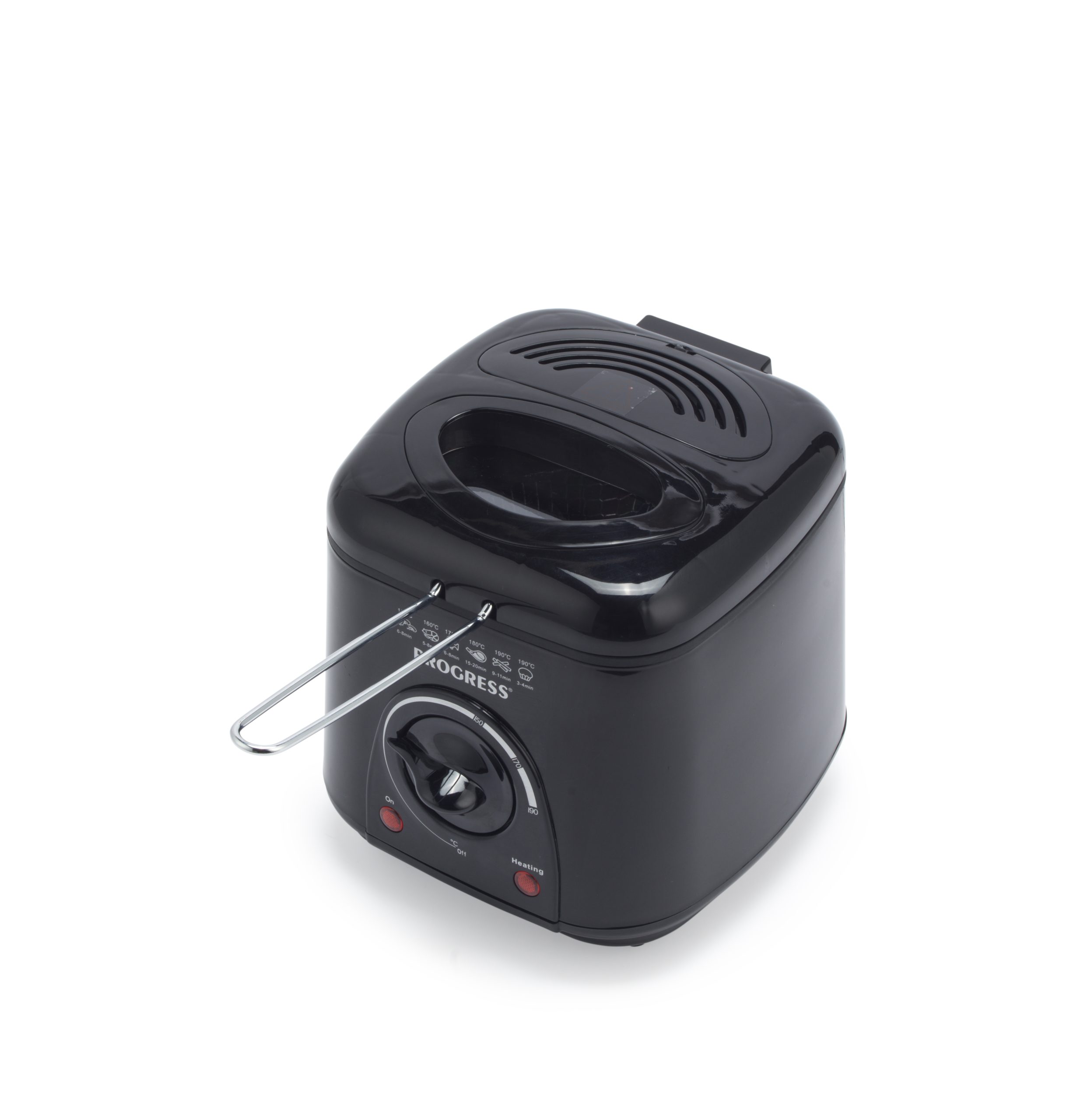 Progress EK2969PBLKVDE Compact Deep Fat Fryer