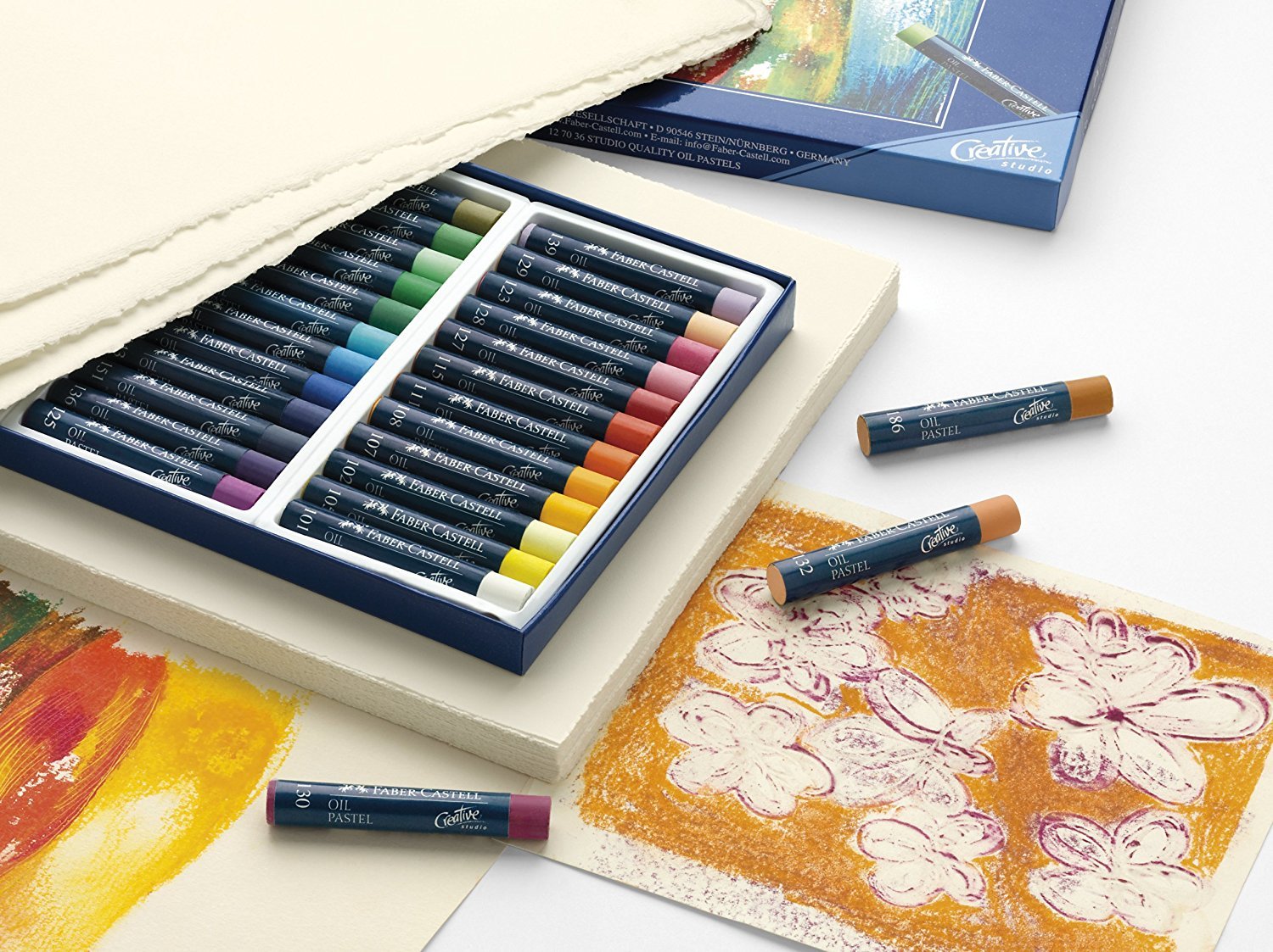 Faber-Castell - Oil pastel crayons STUDIO QUALITY box of 36 (127036)
