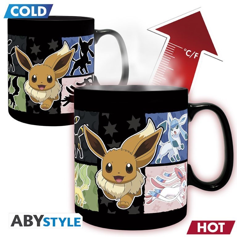 POKEMON Mug Heat Change – Eevee – 460 ml