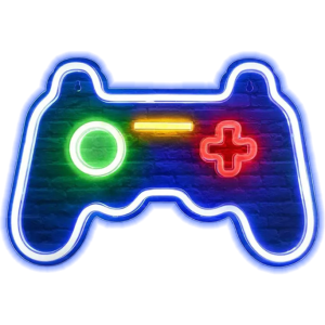MECHARITE - Controller LED Neon Skilt - Blue